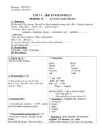 Bài soạn anh 9 tuan 23