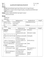 Bài giảng Giáo án SH tuần 9