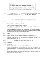 Tài liệu BIỂU MẪU 