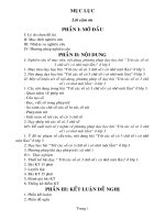 Bài giảng Đề tài Lê