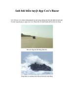 Tài liệu Ảnh bãi biển tuyệt đẹp Cox''''s Bazar docx