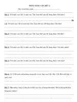 Gián án đề nâng cao số 7