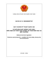 Tài liệu QCVN 02-15: 2009/BNNPTNT doc