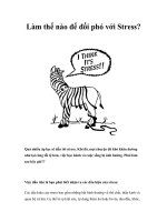 Tài liệu Làm thể nào để đối phó với Stress? docx