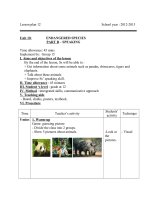 Lesson plan 12 unit 10 