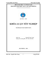 Hoàn thiện công tác kế toán nguyên vật liệu tại công ty cổ phần xuân thủy 