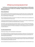 Tài liệu IMF khuyến cáo gì cho thị trường chứng khoán Việt Nam ? doc