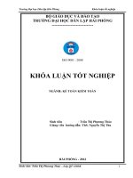 Hoàn thiện tổ chức kế toán bán hàng và xác định kết quả bán hàng tại công ty trách nhiệm hữu hạn thương mại và dịch vụ tam gia 