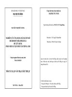 Nghiên cứu ứng dụng mã nguồn mở microsoft SDK speech 5 1 để xây dựng phần mềm luyện phát âm tiếng anh 