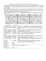 Tài liệu Bài thi cờ vua (bài 10)