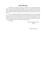 Đề tài luận văn phát triển du lịch biển theo hướng bền vững tại thị xã cửa lò, tỉnh nghệ an 