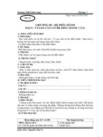 Bài soạn Giáo án 6 tiết 19