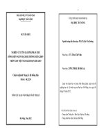 Nghiên cứu tìm giải pháp hạn chế dòng điện ngắn mạch hệ thống điện 220kv miền nam việt nam giai đoạn 2011 2015