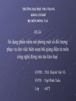 Tài liệu đề tài khoa học docx