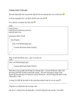 Tài liệu C Sharp part9 docx