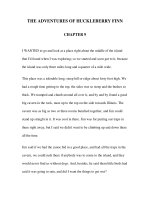 Tài liệu LUYỆN ĐỌC TIẾNG ANH QUA TÁC PHẨM VĂN HỌC-THE ADVENTURES OF HUCKLEBERRY FINN CHAPTER 9 pptx