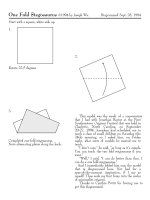 Tài liệu Nghệ thuật xếp hình Nhật Bản: stegosau doc