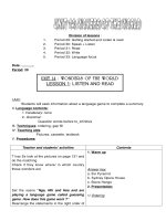 Gián án anh 8 - unit 14