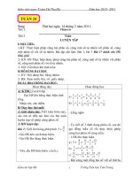 Bài soạn Giao an lop 4 tuan 24 ca ngay CKT BVMT KNS