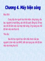 Tài liệu Chương 4: Máy hiện sóng doc