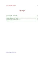 Tài liệu Hoc SQL 2000 ppt