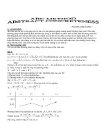 Tài liệu Giải bất đẳng thức phương pháp ABC ppt