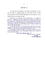 Thực trạng mốt số bệnh học đường và ảnh hưởng của chúng lên các chỉ tiêu thể lực, thể chất, sinh lí và năng lực trí tuệ ở học sinh THPT huyện nam đàn   nghệ an 