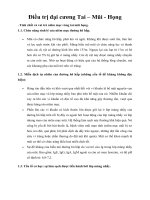 Tài liệu Điều trị đại cương Tai – Mũi - Họng docx