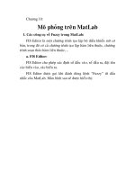 Tài liệu luận văn nghiêng cứu hệ thống điều khiển mờ bằng MATLAB, chương 10 ppt