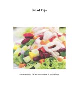 Tài liệu Salad Đậu docx