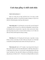 Tài liệu Cách chọn giống và chiết cành nhãn doc