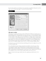 Tài liệu MySQL Administrator’s Bible- P3 ppt