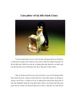 Tài liệu Làm phim với hệ điều hành Linux docx