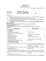 Bài soạn giao l¬p 3 - tuan 21 CKTKN- KNS