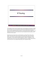 Tài liệu IP Routing pptx
