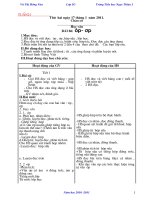 Bài giảng Tuan 21 lop 1 - CKTKN - Van NT