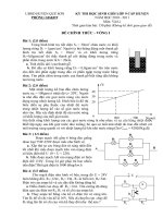 Gián án Đề và HDC HSG Vật lý 9 (Quế Sơn 10-11)