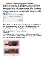 Bài giảng Hướng dẫn Sửa USB bằng cách nạp lại Firmware