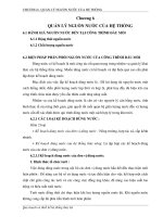 Giáo trình QHTKHTTL chuong 6- ĐHBKĐN - Quản lý nguồn nước của hệ thống