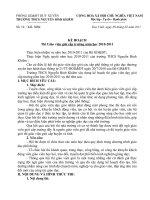 Gián án KE HOACH HOI THI GVG