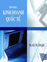 Tài liệu Kinh doanh quốc tế chương 8 pdf