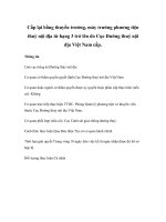 Tài liệu Cấp lại bằng thuyền trưởng, máy trưởng phương tiện thuỷ nội địa từ hạng 3 trở lên do Cục Đường thuỷ nội địa Việt Nam cấp. doc