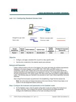 Tài liệu Lab 11.2.1 Configuring Standard Access Lists pdf