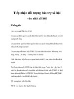 Tài liệu Tiếp nhận đối tượng bảo trợ xã hội vào nhà xã hội pdf