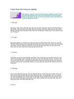 Tài liệu 6 giai đoạn lớn trong sự nghiệp pptx