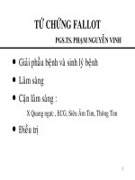 Tài liệu Bài giảng Tứ chứng Fallot pdf