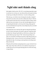 Tài liệu Nghĩ nhỏ mới thành công docx