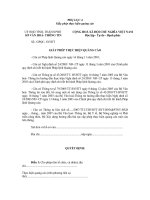 Tài liệu BIỂU MẪU 