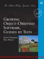 Tài liệu Growing Object-Oriented Software, Guided by Tests- P1 pptx