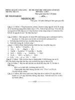 Gián án Đề HSG 8